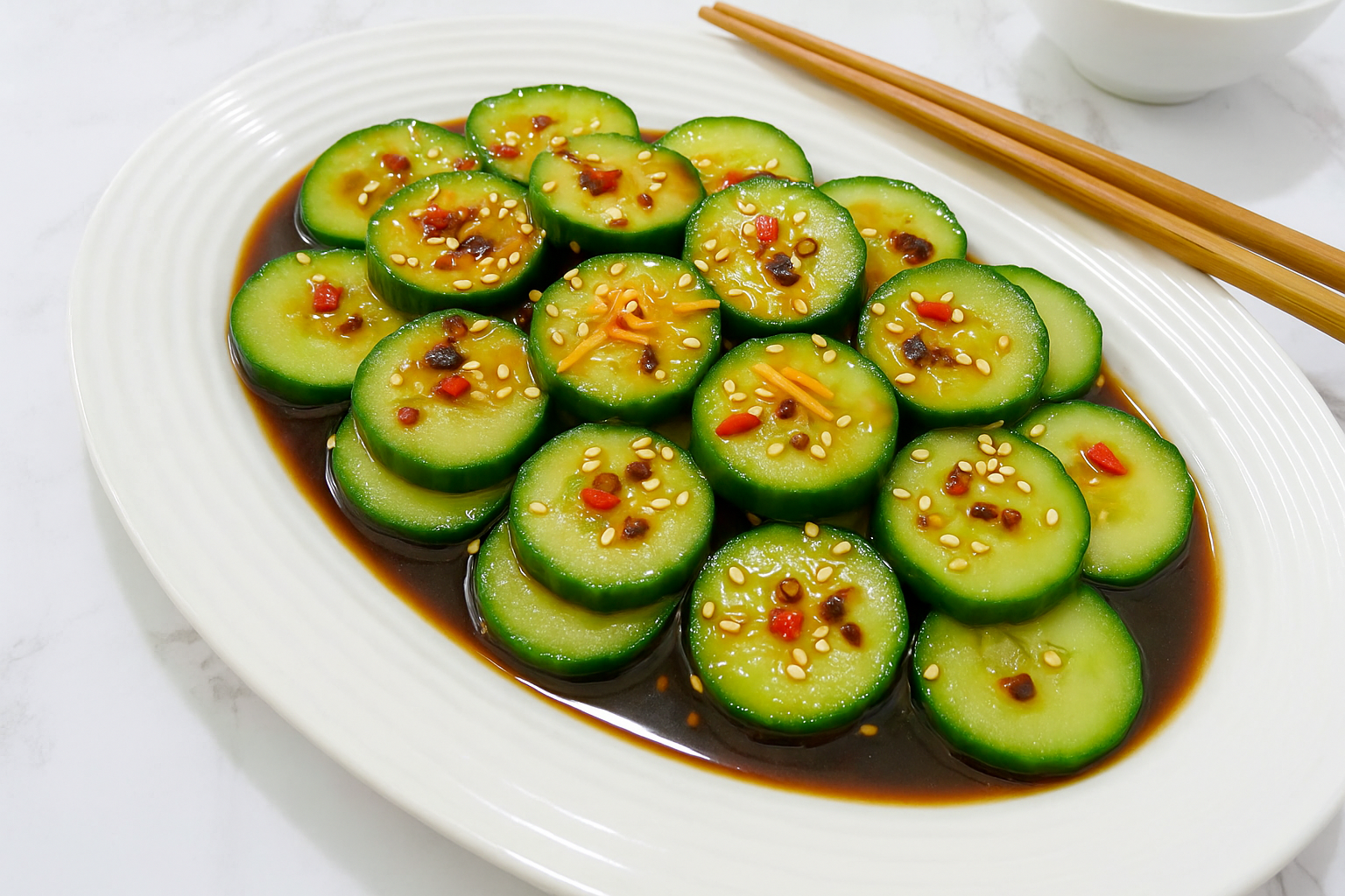 Din Tai Fung Cucumber Salad