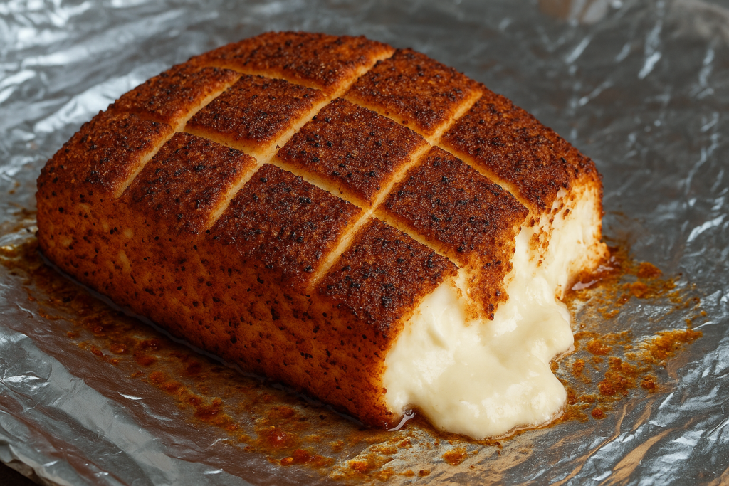 Deliciously golden homemade smoked cream cheese recipe, perfectly seasoned and ready to serve with crackers.