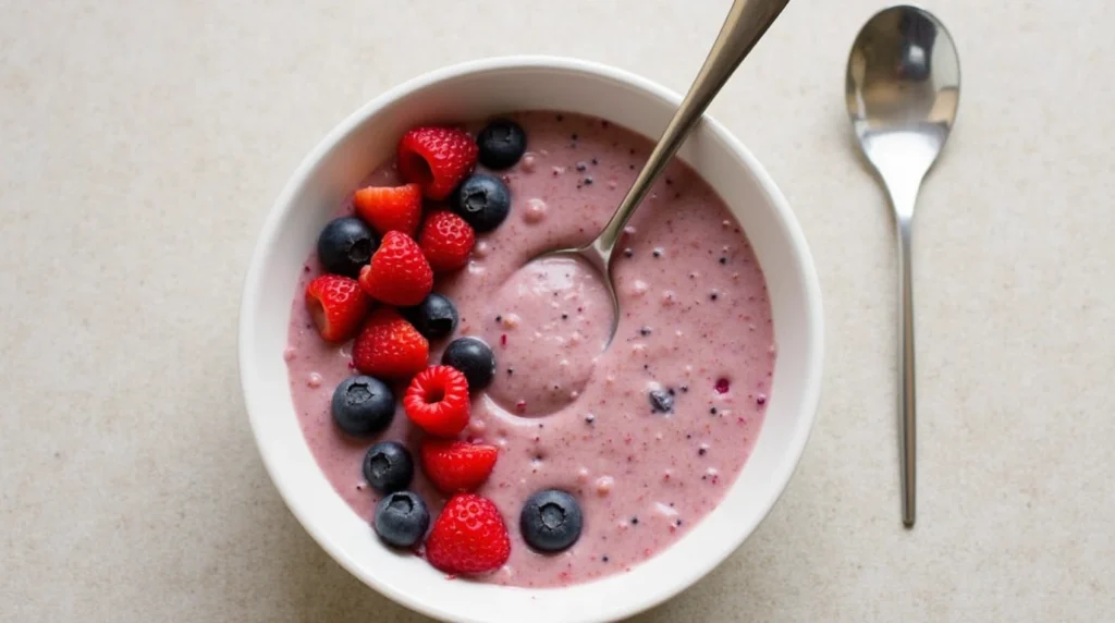 A Crispy Berry Bliss Cream of Wheat recipes