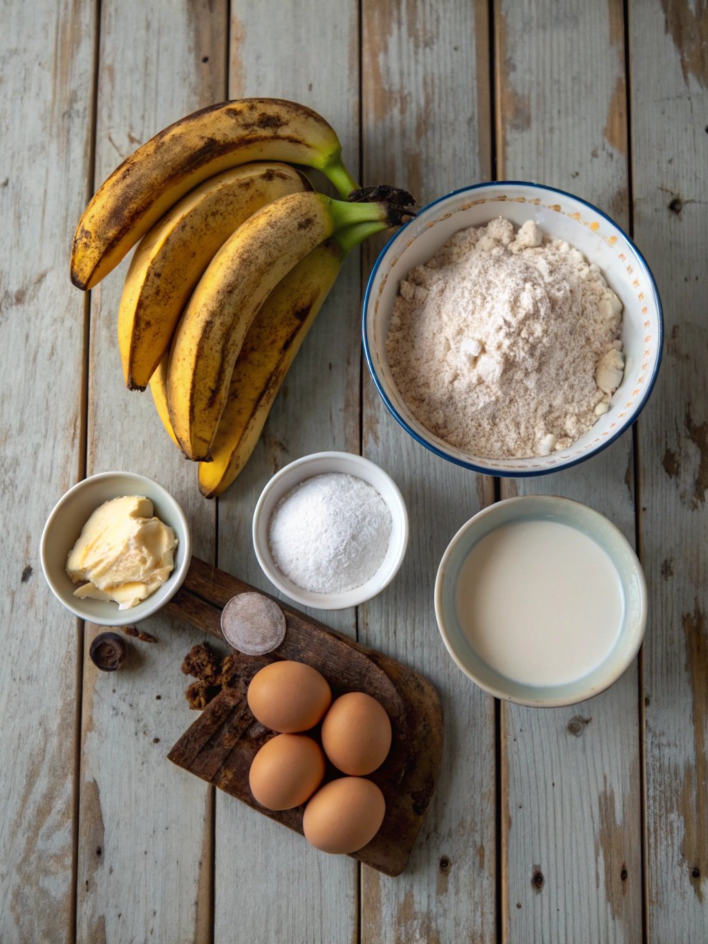 4 ingredient banana bread recipe
