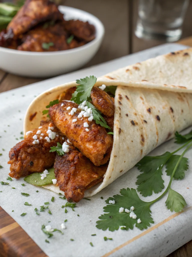 chicken wing wrap
