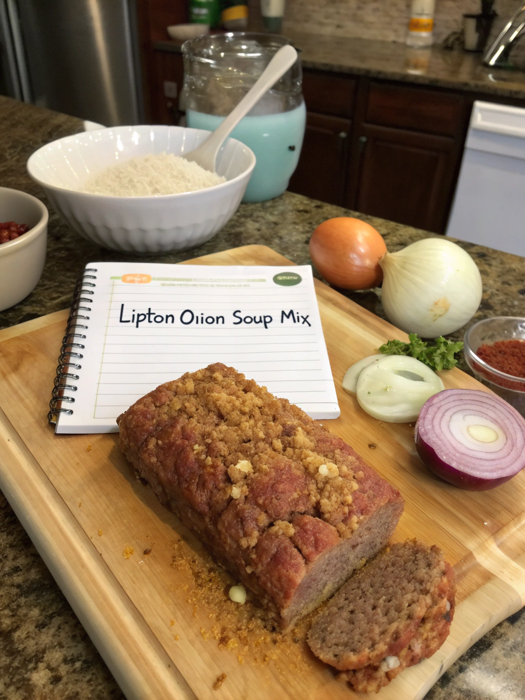 meatloaf recipe lipton onion soup