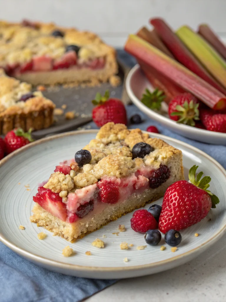 rhubarb cake recipes