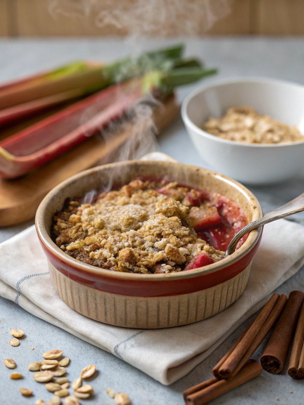 rhubarb crisp recipe