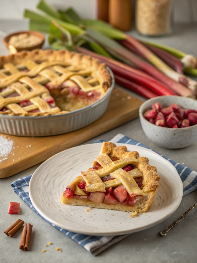 rhubarb pie recipes