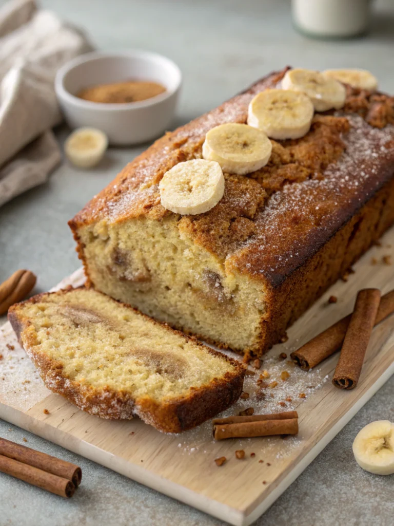 snickerdoodle banana bread