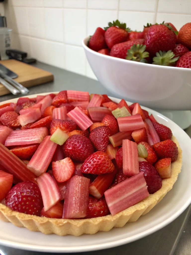 strawberry rhubarb recipes