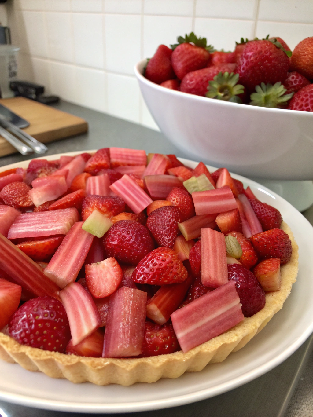 strawberry rhubarb recipes