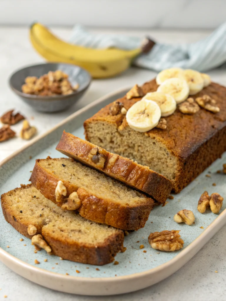 sugar free banana bread
