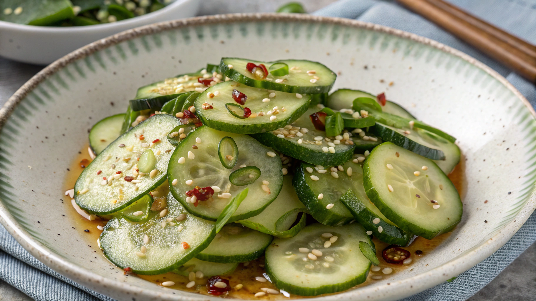 viral cucumber salad recipe