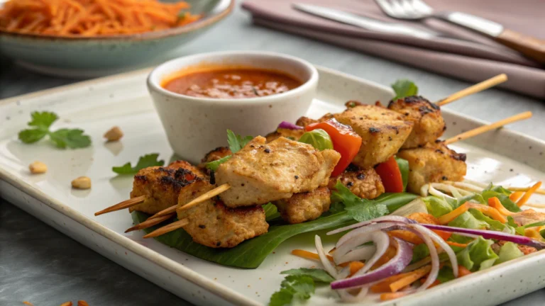 Bang Bang Chicken Skewers