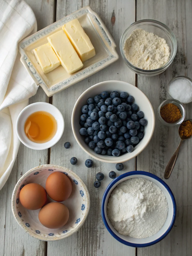 Blueberry Heaven Cookies-ingredients