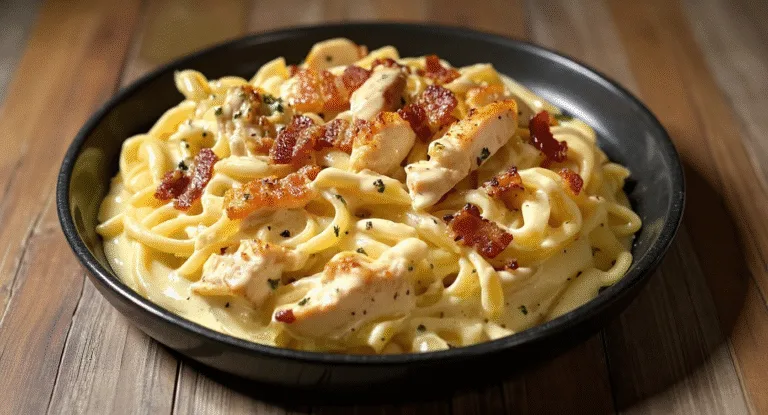 Chicken Bacon Ranch Pasta