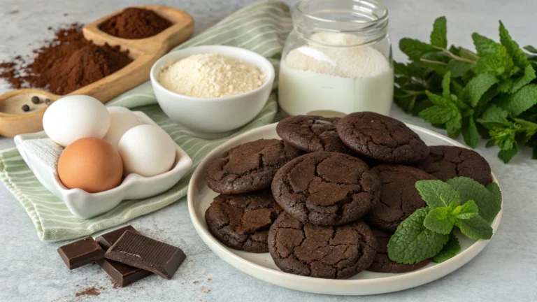 Chocolate Mint Cookies