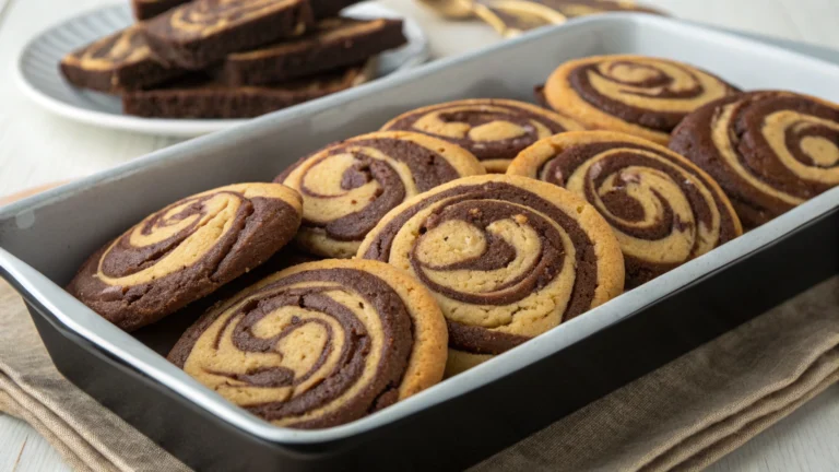 Chocolate Peanut Butter Swirl Cookies