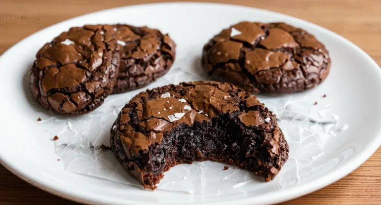 Fudgy Chewy Browkies (Brookies)