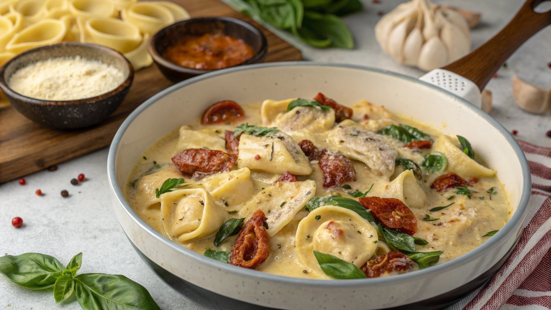 Marry Me Chicken Tortellini