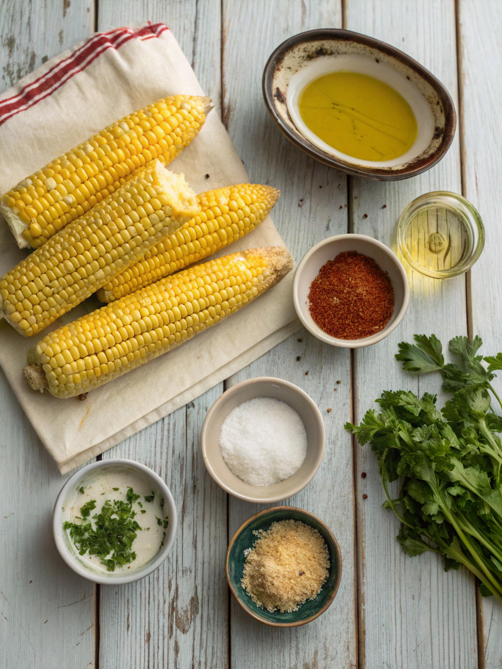 Ingredients for Wingstop-Style Cajun Corn