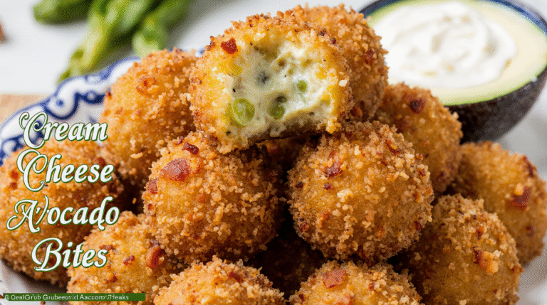 cream Cheese Avocado Bacon Bites