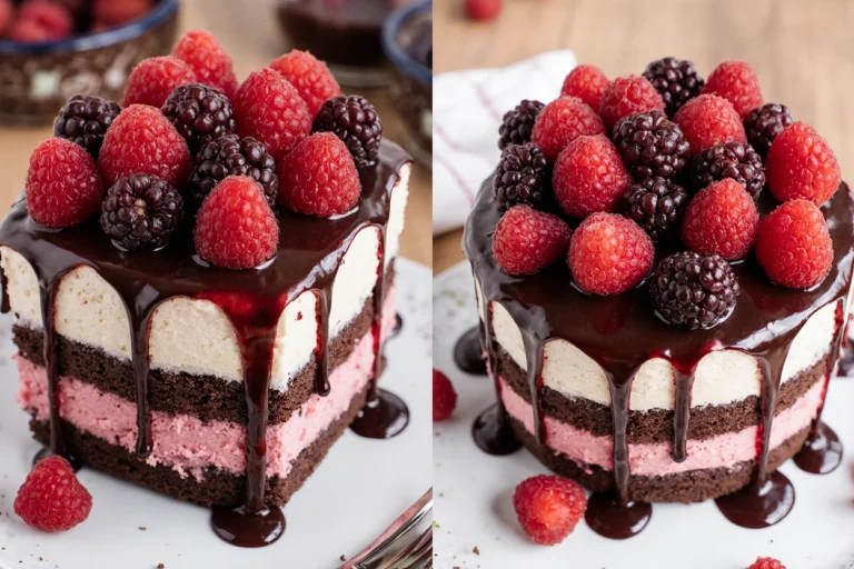 Chocolate Raspberry Drip Cake