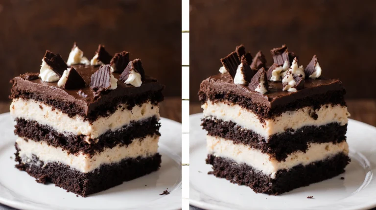 Triple Chocolate Mousse Cake