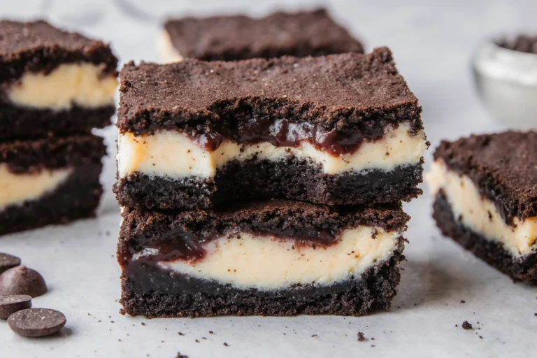 Chocolate Cheesecake Cookie Bars