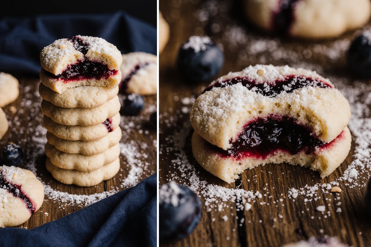 Blueberry Pie Cookies