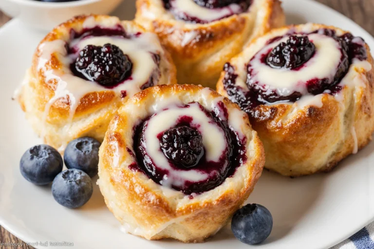 Blueberry Cheesecake Rolls