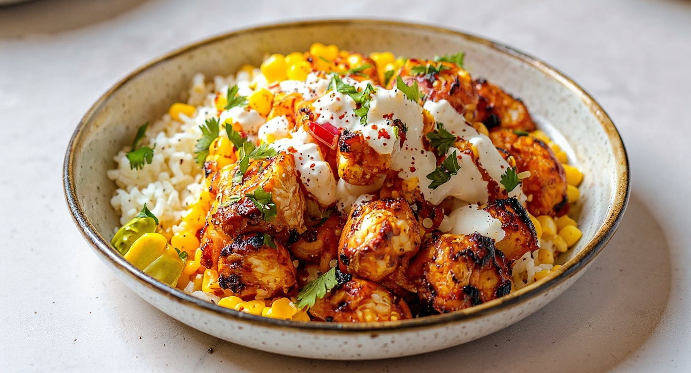 Amazing Street Corn Chicken Bowl Ready Fast