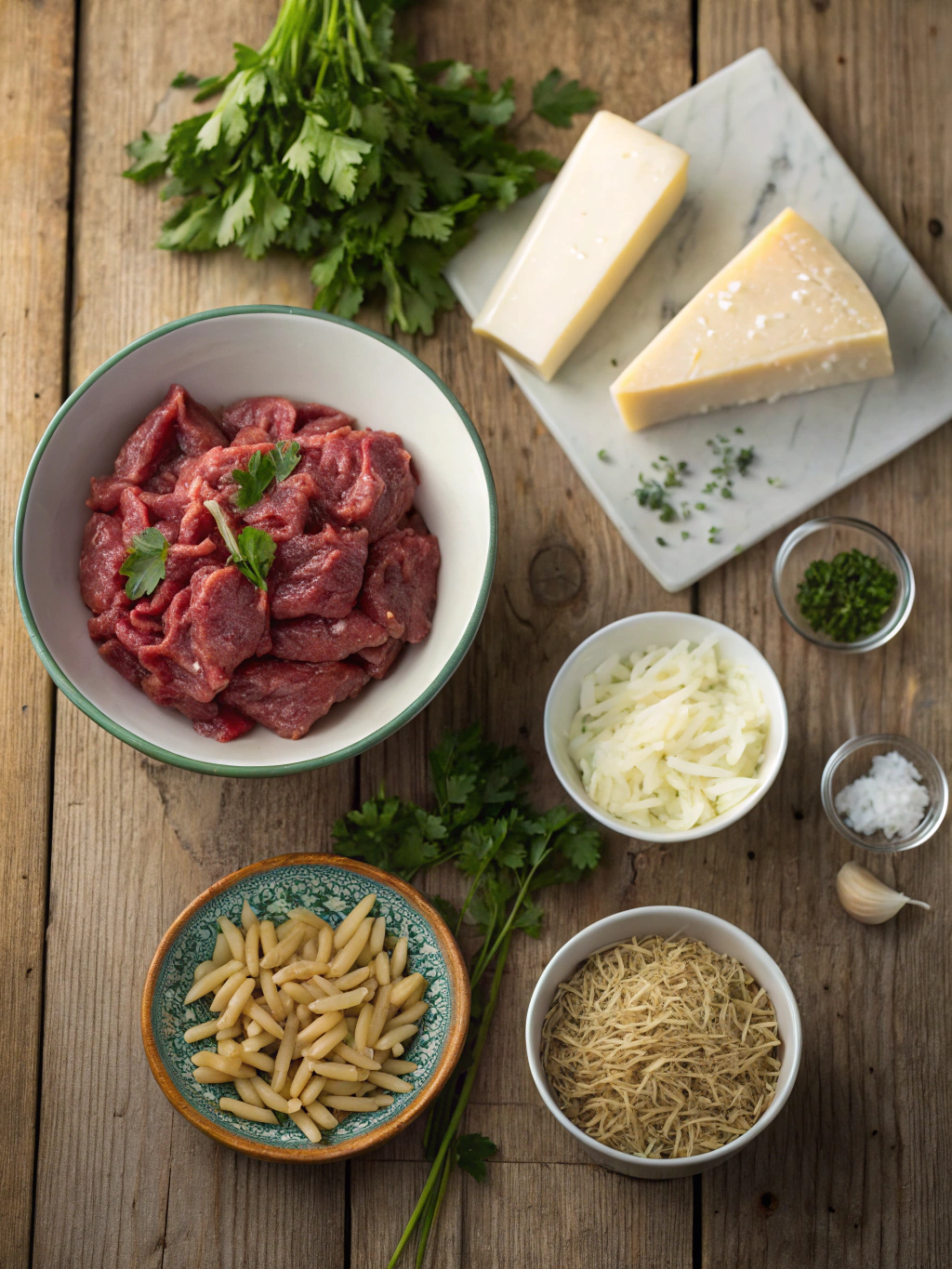 Ingredients for Beef Giouvetsi (Greek Beef Orzo Pasta) Recipe