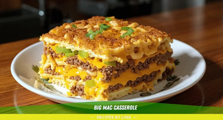 Big Mac Casserole - Recipes by Lina