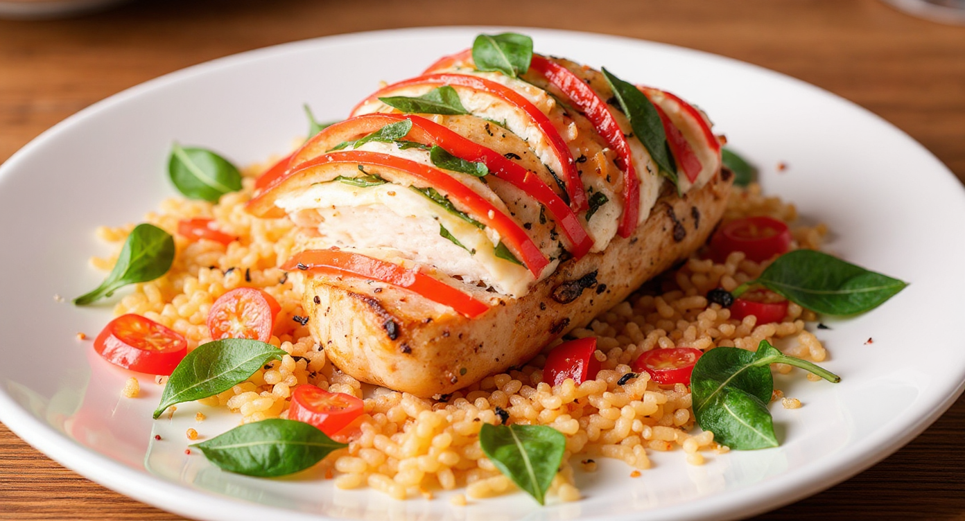 Caprese Stuffed Chicken