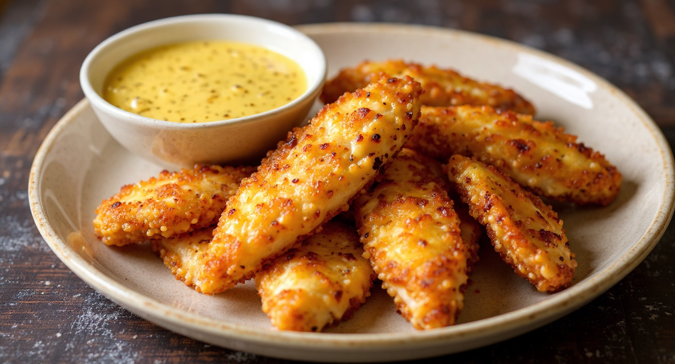 Crispy Mustard Chicken Tenders