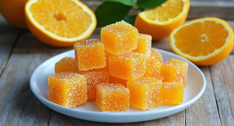 EASY 3-INGREDIENT ORANGE CANDY