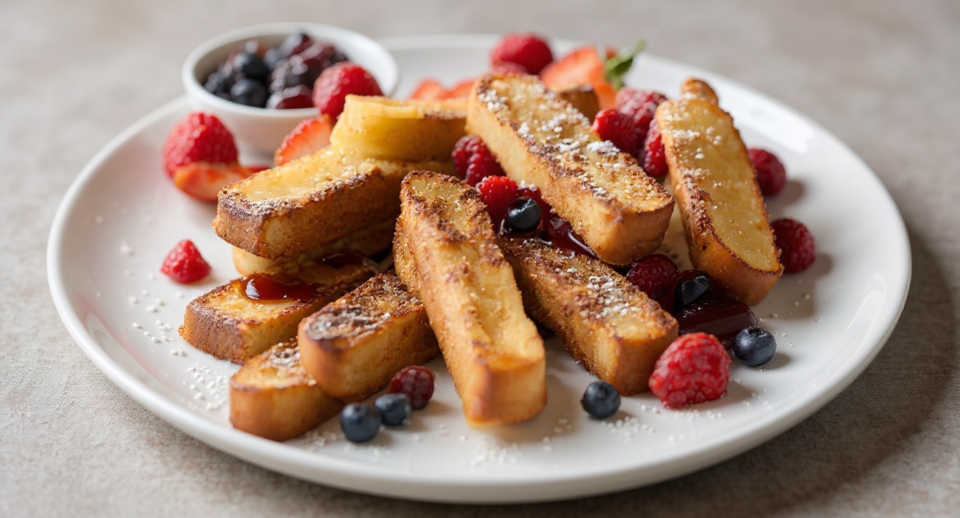 EASY AIR FRYER FRENCH TOAST STICKS