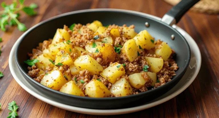Ground Turkey with Potatoes: A Hearty Skillet Classic