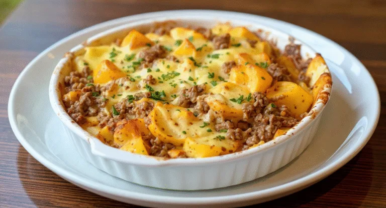Hobo Casserole (Ground Beef Recipe)