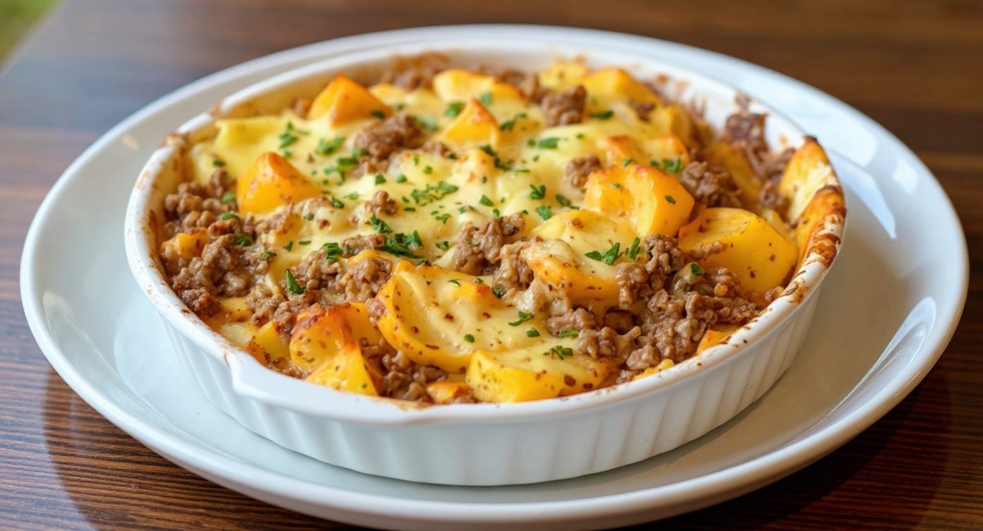 Hobo Casserole (Ground Beef Recipe)