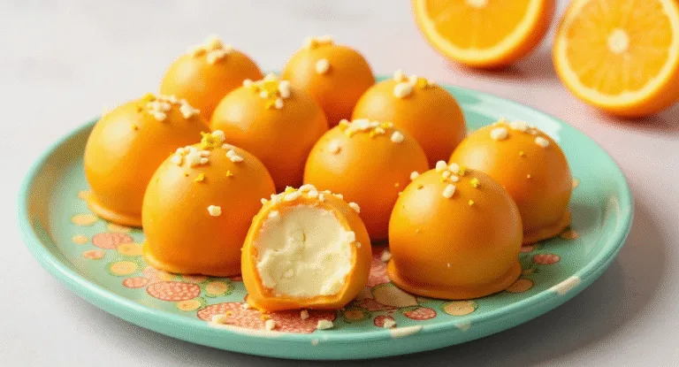 Irresistible Orange Creamsicle Truffles!
