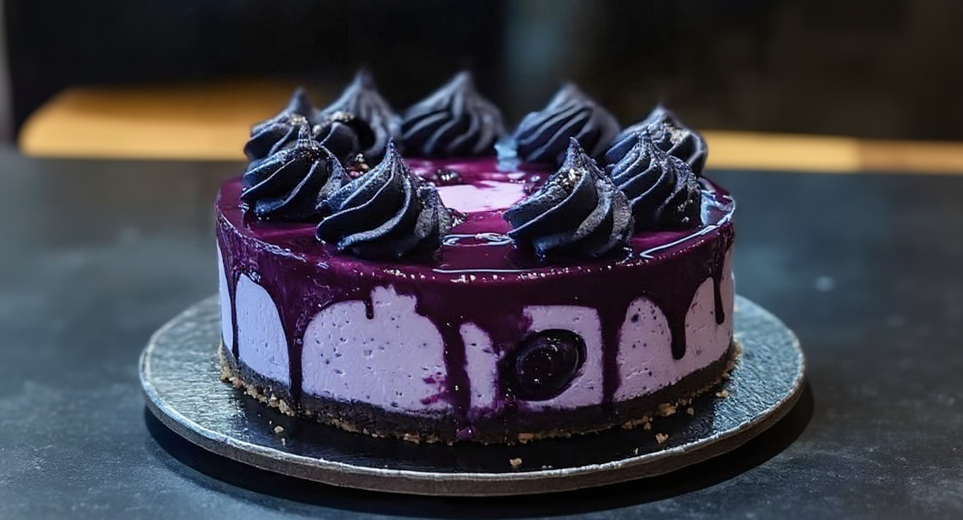 Ravenclaw Midnight Blueberry Cheesecake