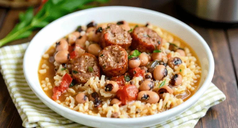 Slow Cooker Hoppin’ John