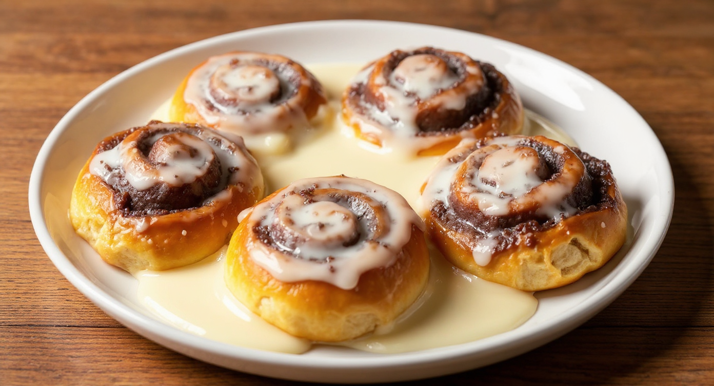 Soft & Gooey Cinnamon Rolls with Creamy Icing