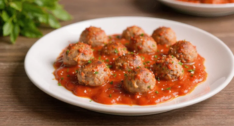 Stuffed Meatballs with Mozzarella Cheese - Easy & Delicious Dinner Recipe!