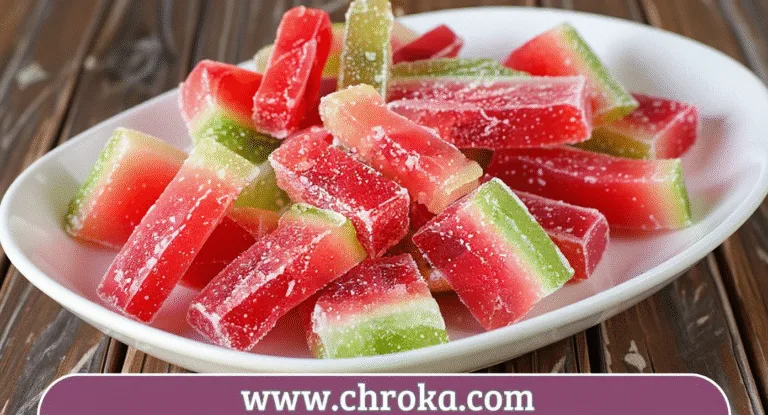 Watermelon Rind Candy