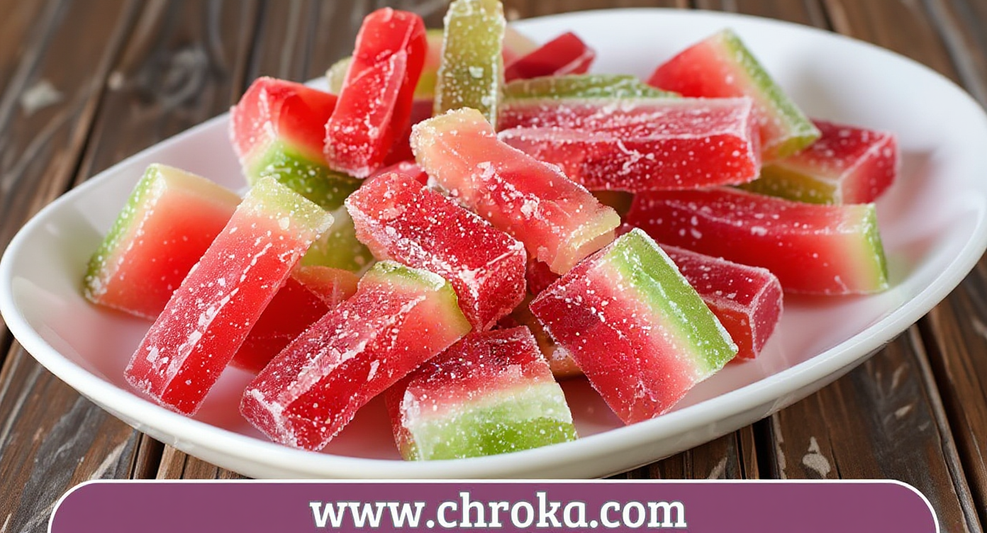 Watermelon Rind Candy