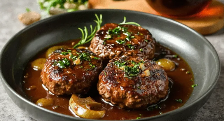 bobby flay’s ultimate salisbury steak recipe!