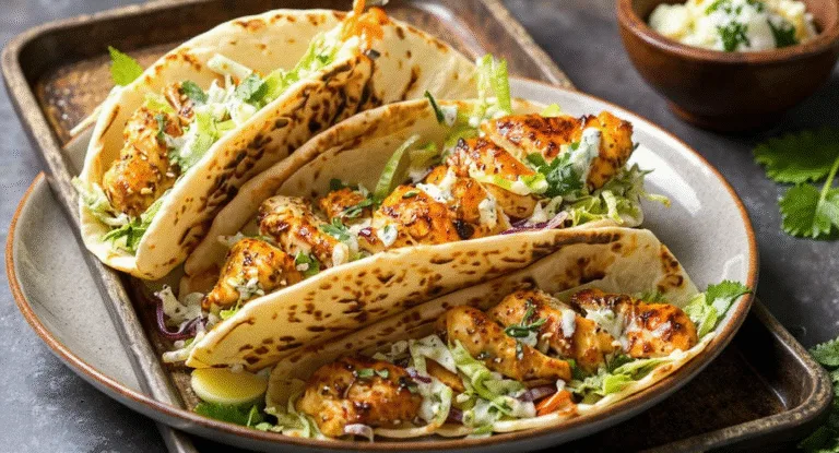 easy sheet pan chicken pitas