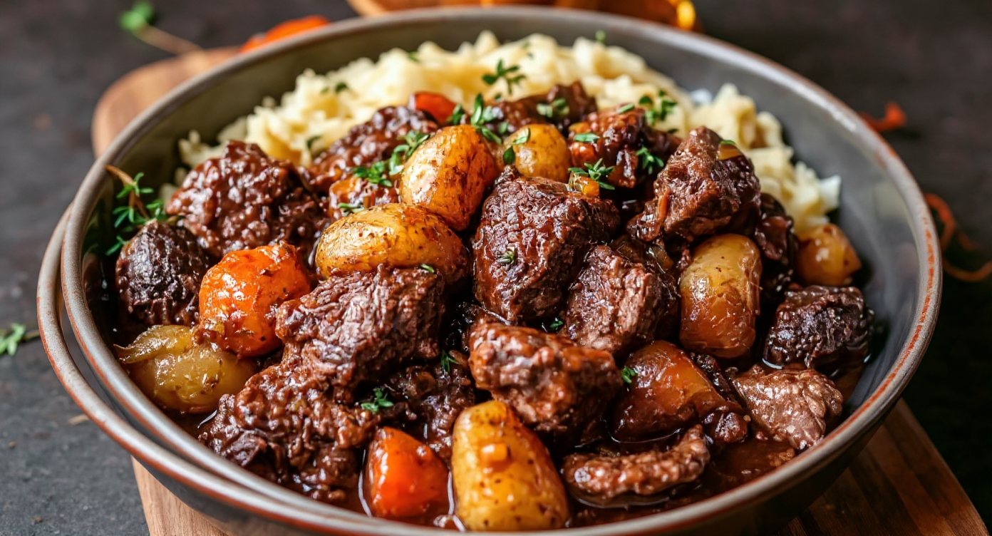 one pot beef bourguignon recipe