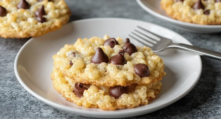 rice krispie chocolate chip cookies