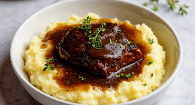 savory beef short ribs in dutch oven